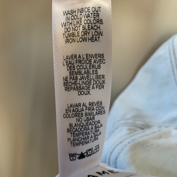 FRAME Ultra Crop Denim Jacket - Picture 13 of 14